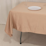 60x102inch Nude Seamless Lamour Satin Rectangle Tablecloth