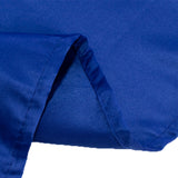 60x102inch royal blue Seamless Lamour Satin Rectangle Tablecloth