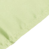 60x102inch Sage Green Seamless Lamour Satin Rectangle Tablecloth