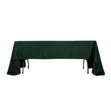 60x126inch hunter emerald green Seamless Lamour Satin Rectangle Tablecloth