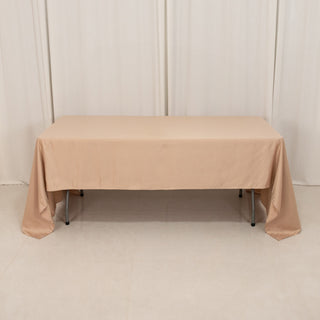 <h3 style="margin-left:0px;"><strong>Seamless Nude Lamour Satin Rectangle Tablecloth</strong>