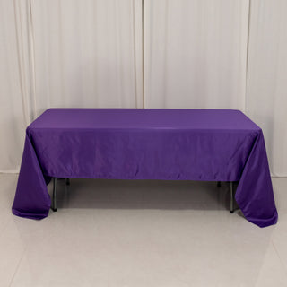 <h3 style="margin-left:0px;"><strong>Seamless Purple Lamour Satin Rectangle Tablecloth</strong>