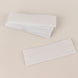 10 Pack White Heavy Duty Hook and Loop Mounting Tapes With Sticky Back