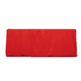 Red Fitted Premium Polyester Rectangle Tablecloth 6ft Table Cover