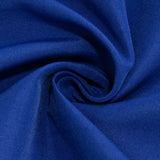 Royal Blue Fitted Premium Polyester Rectangle Tablecloth 6ft Table Cover