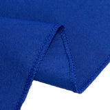 Royal Blue Fitted Premium Polyester Rectangle Tablecloth 6ft Table Cover