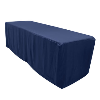 <h3 style="margin-left:0px;"><strong>Premium Navy Blue Fitted Premium Polyester Rectangle Tablecloth</strong>