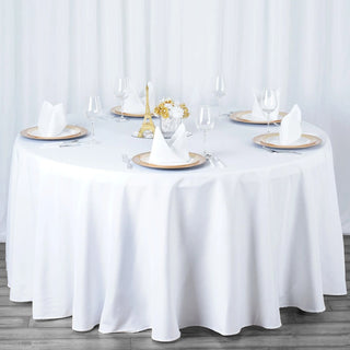 <span style="background-color:transparent;color:#000000;">Stylish and Versatile White Tablecloth</span>