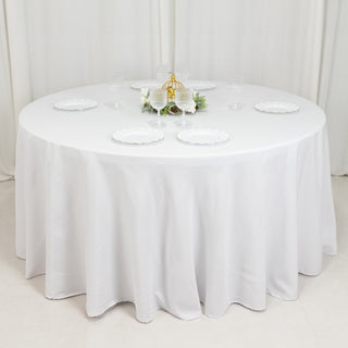 <span style="background-color:transparent;color:#000000;">Stylish and Versatile White Tablecloth</span>