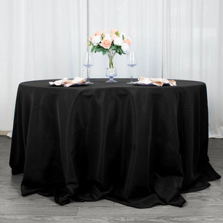 <h3 style="margin-left:0px;"><strong>Stylish and Versatile Black Tablecloth</strong>