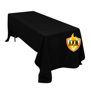 <h3 style="margin-left:0px;"><strong>Black Premium Polyester Rectangle Tablecloth</strong>