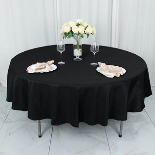 <span style="background-color:transparent;color:#000000;">Stylish and Versatile Black Tablecloth</span>