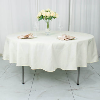 <span style="background-color:transparent;color:#000000;">Stylish and Versatile Ivory Tablecloth</span>