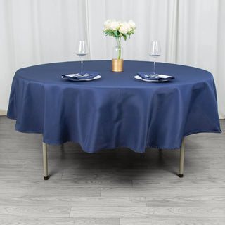 <span style="background-color:transparent;color:#000000;">Stylish and Versatile Navy Blue Tablecloth</span>