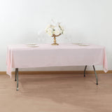 Blush Plastic Tablecloth Roll in A Cut-to-Size Box with Slide Cutter, Cuts Up to 36 Rectangle 8 Feet