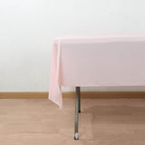 Blush Plastic Tablecloth Roll in A Cut-to-Size Box with Slide Cutter, Cuts Up to 36 Rectangle 8 Feet