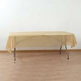 Gold Plastic Tablecloth Roll in A Cut-to-Size Box with Slide Cutter, Cuts Up to 36 Rectangle 8 Feet