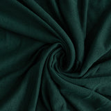 6ft Hunter Emerald Green Wavy Spandex Fitted Rectangle 1-Piece Tablecloth Table Skirt#whtbkgd