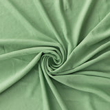 6ft Sage Green Wavy Spandex Fitted Rectangle 1-Piece Tablecloth Table Skirt#whtbkgd