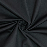 Black fabric texture close-up with a smooth finish. #whtbkgd
