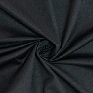 Black fabric texture close-up with a smooth finish. #whtbkgd