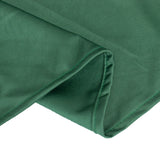 Hunter Emerald Green Premium Scuba Wrinkle Free Round Tablecloth, Seamless Scuba Polyester Tableclot