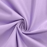 108inch Lavender Lilac Premium Scuba Round Tablecloth, Wrinkle Free Seamless Polyester#whtbkgd