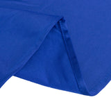 Royal Blue Premium Scuba Wrinkle Free Round Tablecloth, Seamless Scuba Polyester Tablecloth