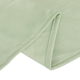 108\" Sage Green Premium Scuba Round Tablecloth, Wrinkle Free Polyester Tablecloth