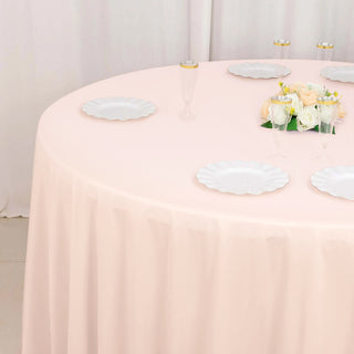 <strong>Features That Make Blush Premium Scuba Polyester Tablecloth a Must-Have</strong>