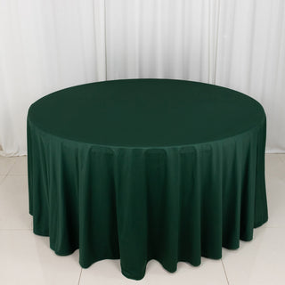 <strong>Hunter Emerald Green Scuba Round Tablecloth</strong>