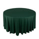 120inch Hunter Emerald Green Premium Scuba Wrinkle Free Round Tablecloth