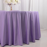 120inch Lavender Lilac Premium Scuba Wrinkle Free Round Tablecloth