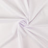 120 White Premium Scuba Round Tablecloth, Wrinkle Free Polyester Seamless Tablecloth#whtbkgd