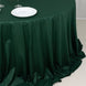 132inch Hunter Emerald Green Premium Scuba Wrinkle Free Round Tablecloth