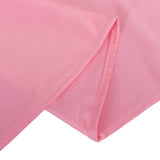 Pink Premium Scuba Wrinkle Free Round Tablecloth, Seamless Scuba Polyester Tablecloth