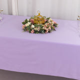  Lavender Lilac Premium Scuba Wrinkle Free Rectangular Tablecloth, Seamless Scuba Polyester