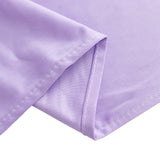  Lavender Lilac Premium Scuba Wrinkle Free Rectangular Tablecloth, Seamless Scuba Polyester