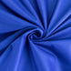 60"x102" Royal Blue Premium Scuba Wrinkle Free Rectangular Tablecloth, Seamless Scuba#whtbkgd