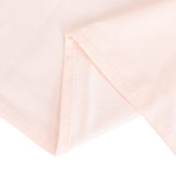 70inch Blush Premium Scuba Wrinkle Free Square Tablecloth, Scuba Polyester Tablecloth