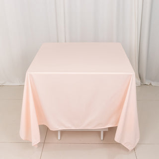 <strong>Blush Premium Scuba Square Tablecloth </strong>