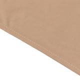 70inch Nude Premium Scuba Wrinkle Free Square Tablecloth, Scuba Polyester Tablecloth
