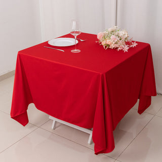 <strong>Simple Ways to Style Your Red Square Tablecloth</strong>