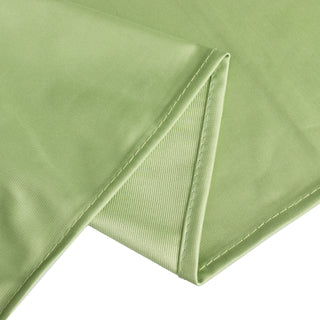 <strong>Sophisticated Sage Green Scuba Square Table Overlay </strong>