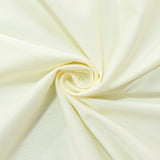 Scuba Rectangular 90x132inch Tablecloth Ivory with Rounded Corners – Seamless, Wrinkle Free#whtbkgd