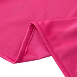 Scuba Rectangular 90x132inch Tablecloth Fuchsia - Wrinkle Free, Stain Resistant