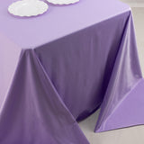 Lavender Lilac Premium Scuba Wrinkle Free Rectangular Tablecloth, Seamless Scuba Polyester