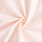 90x156inch Blush Premium Scuba Wrinkle Free Rectangular Tablecloth, Seamless Scuba Polyester#whtbkgd