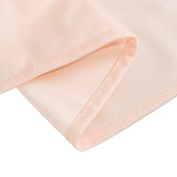 Blush Premium Scuba Round Tablecloth, Wrinkle Free Polyester Seamless Tablecloth - 90inch