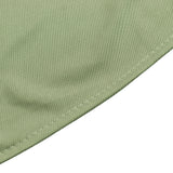 Dusty Sage Green Premium Scuba Round Tablecloth, Wrinkle Free Polyester Seamless Tablecloth - 90inch